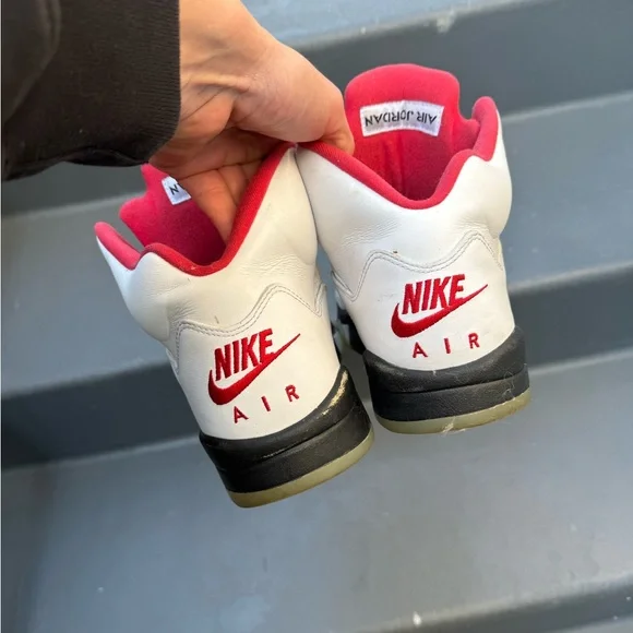 Mens nike jordan 5 size 10 mens jordan 5 mens nike shoes mens jordan shoes NBA - Picture 3 of 14